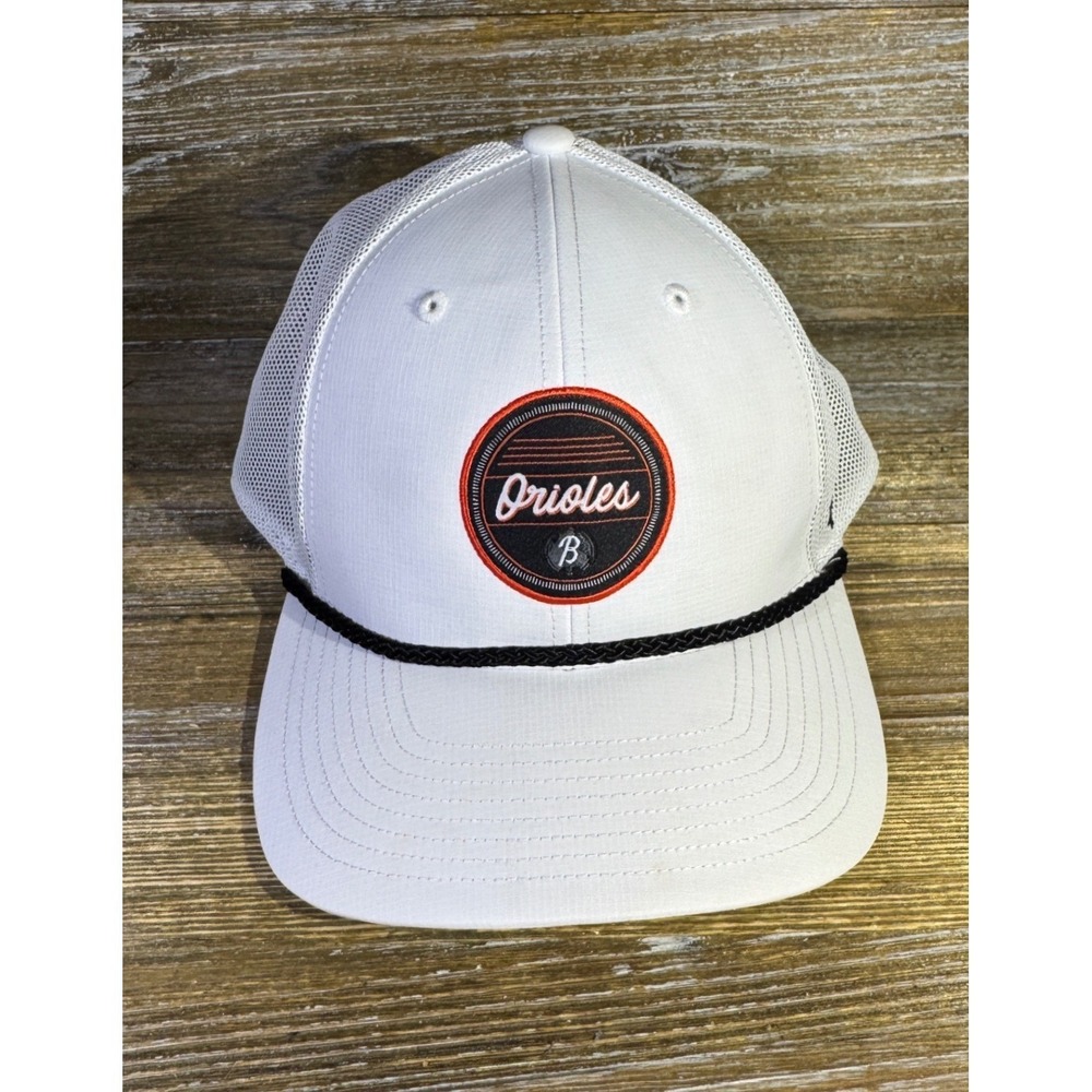 '47 Baltimore Orioles City Connect BRRR Fairway White Trucket Adjustable Hat